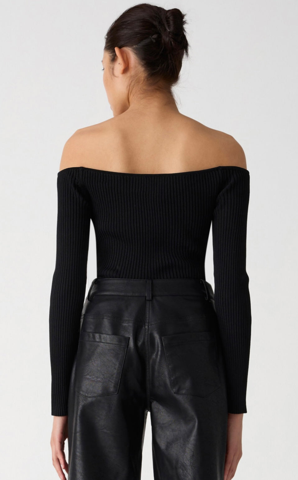 ATTICUS OFF SHOULDER KNIT TOP