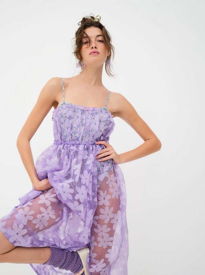 VILLEGAS MIDI DRESS