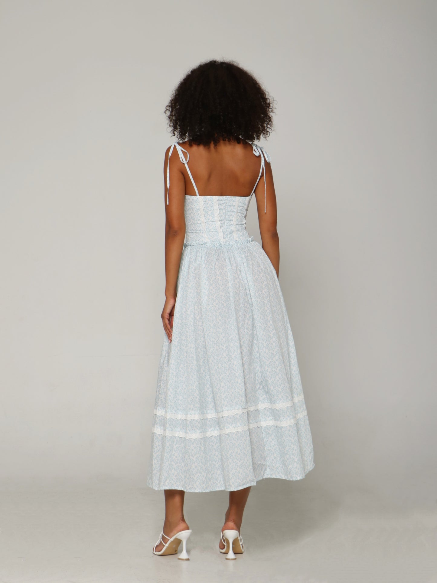 FRENCH MEADOW MIDI DRESS