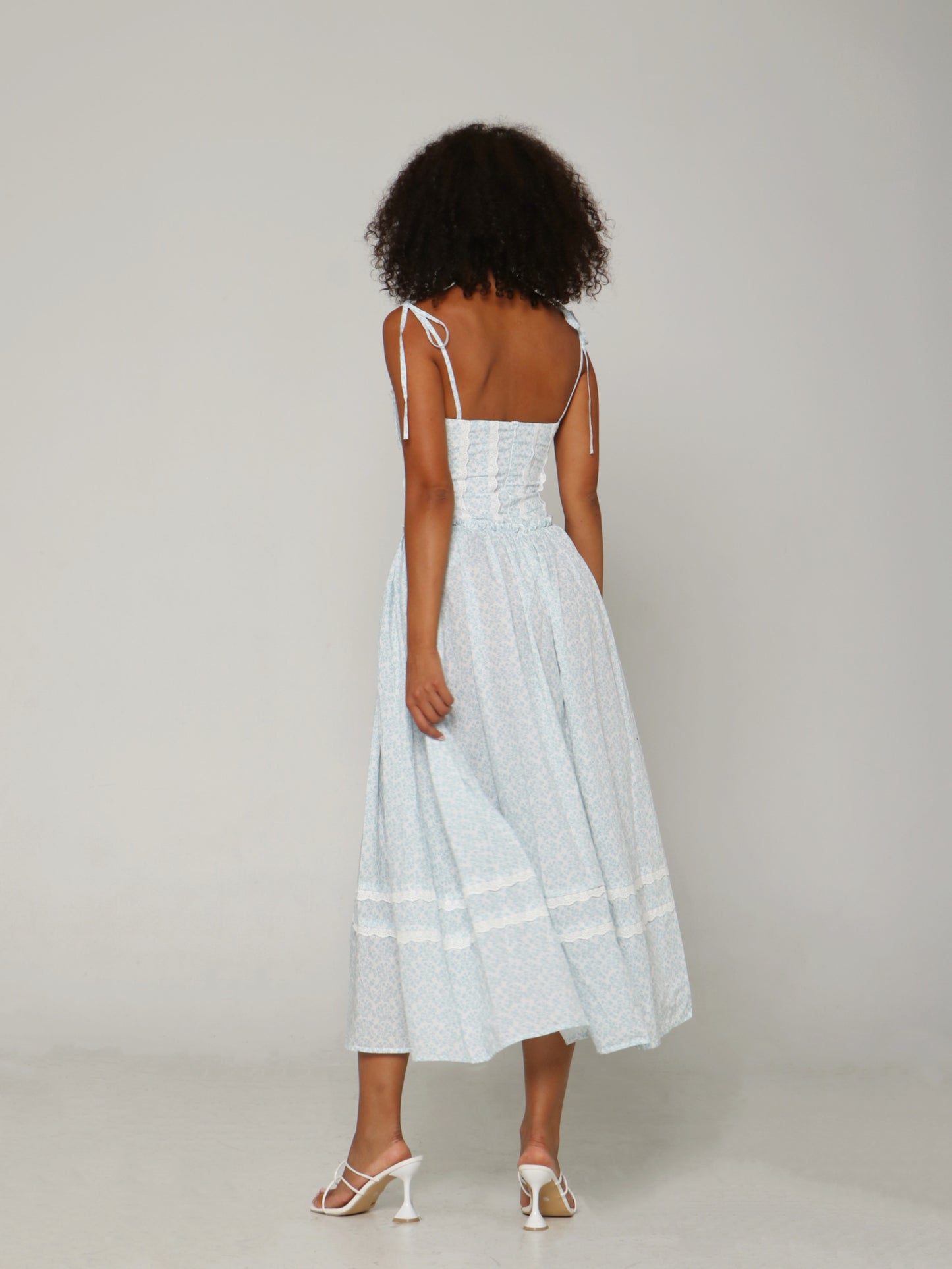 FRENCH MEADOW MIDI DRESS