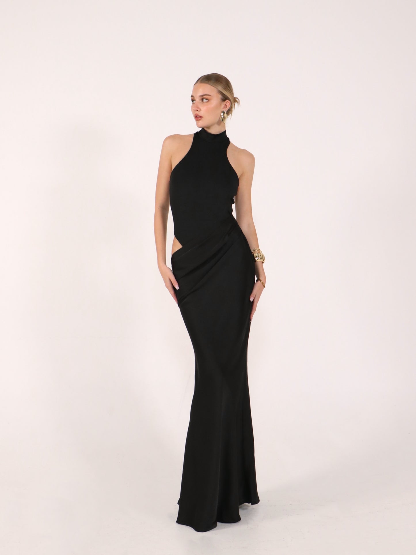 NOIR MAXI DRESS