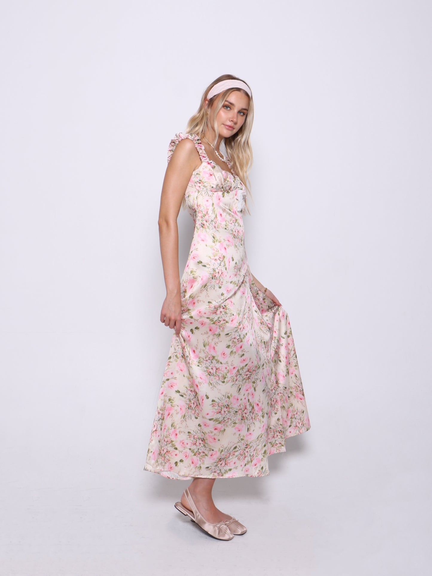 CELESTE FLORAL DRESS