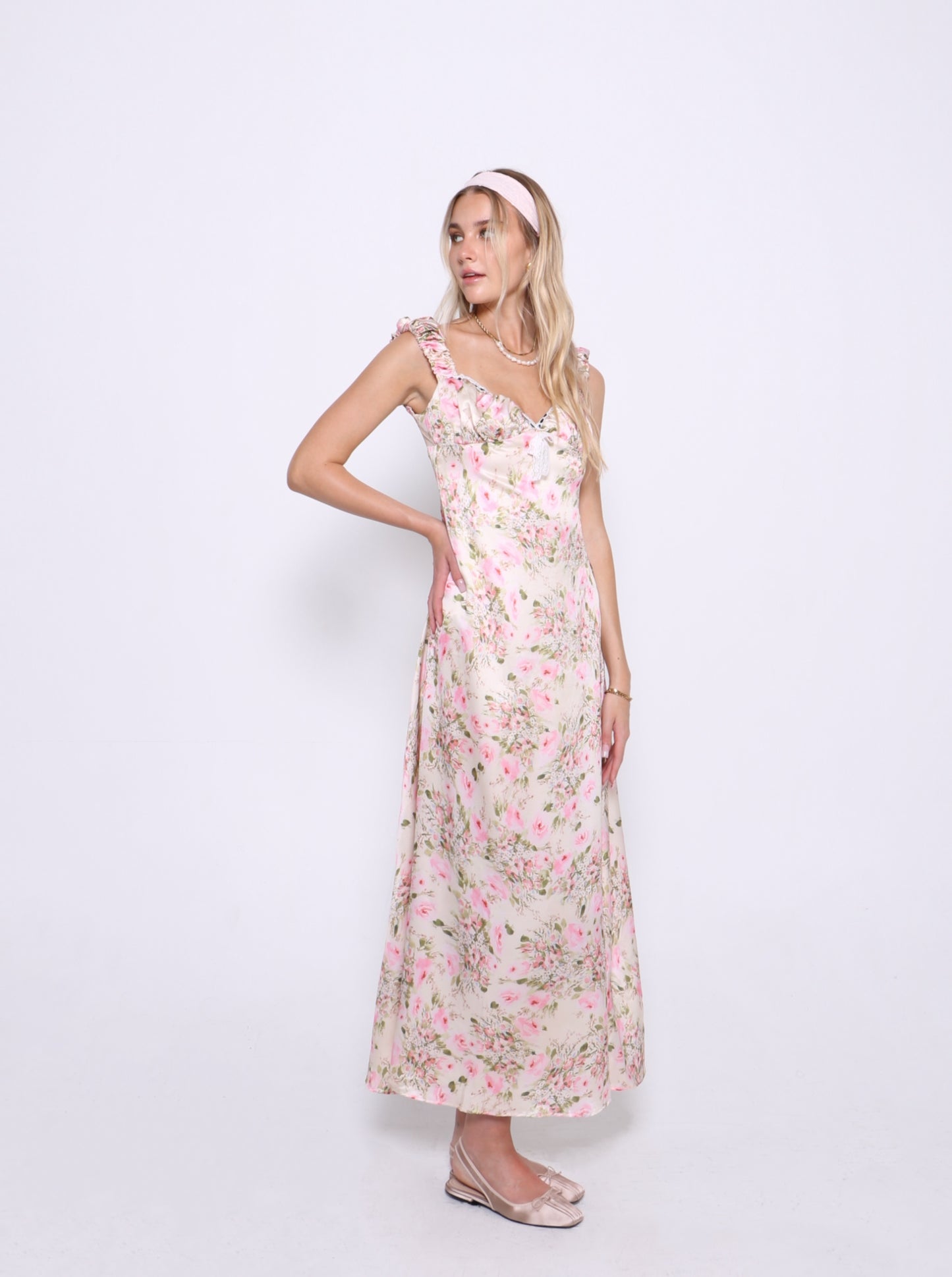 CELESTE FLORAL DRESS