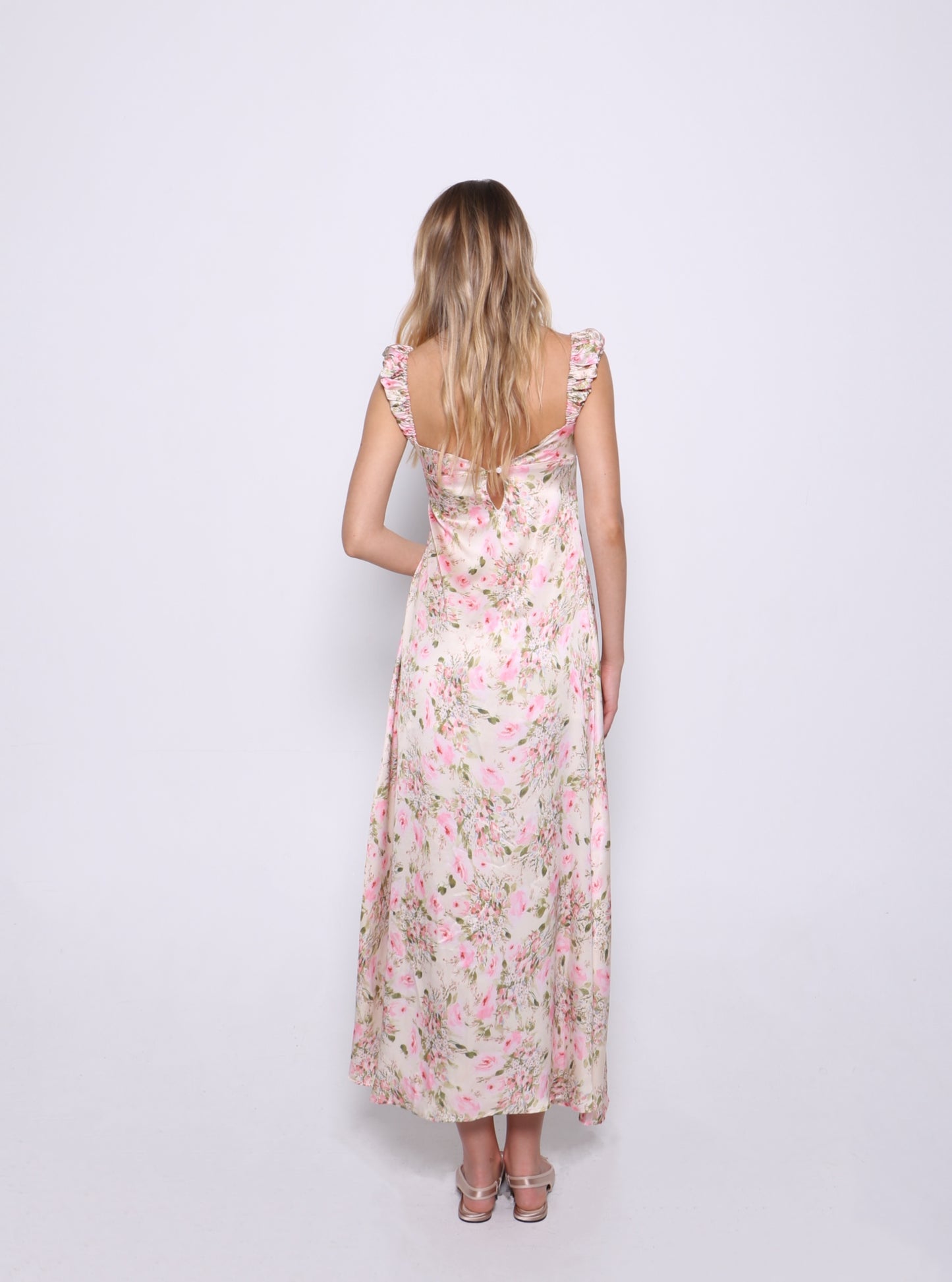 CELESTE FLORAL DRESS