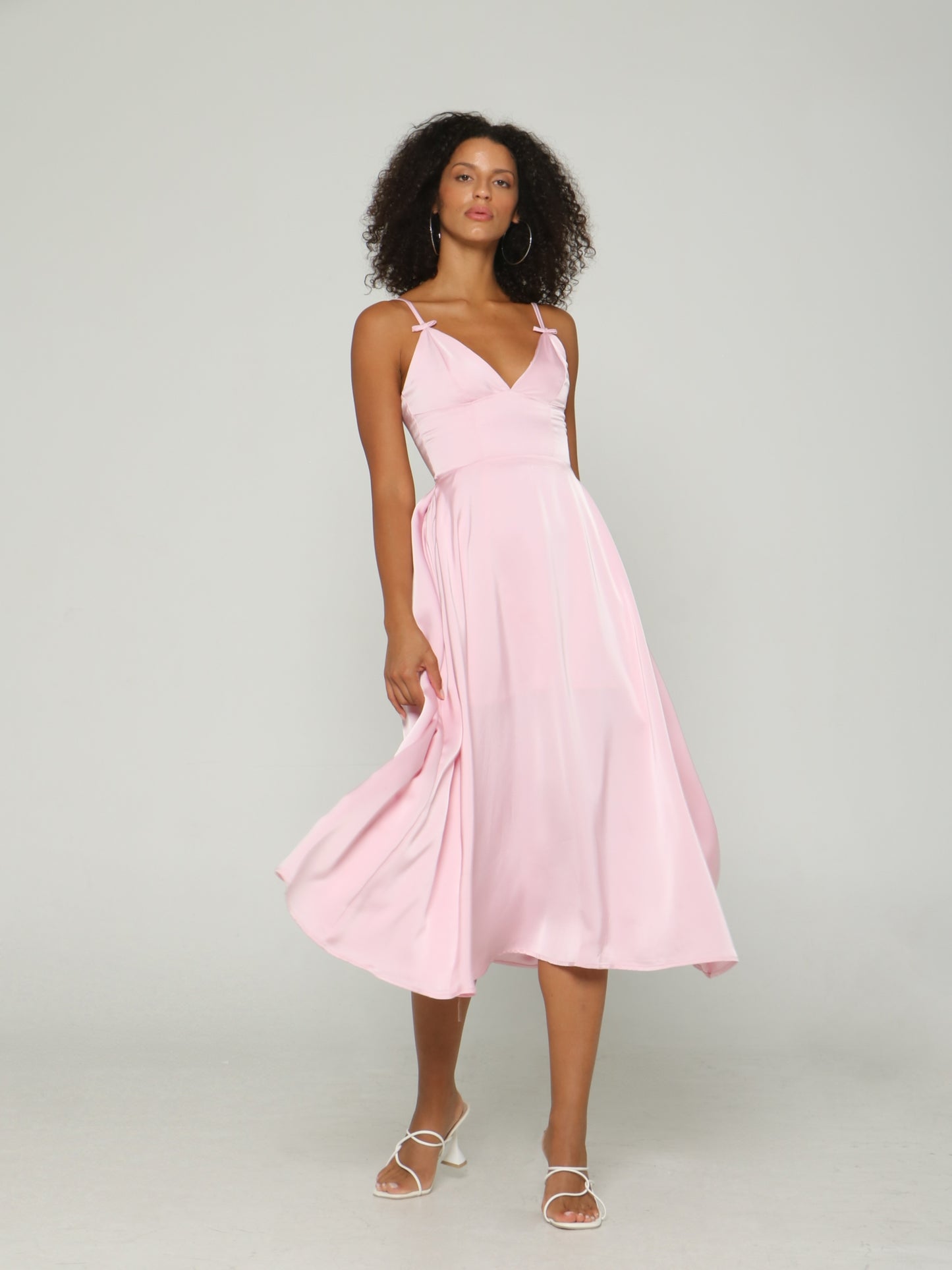 BLUSH BLOOM SLIP DRESS