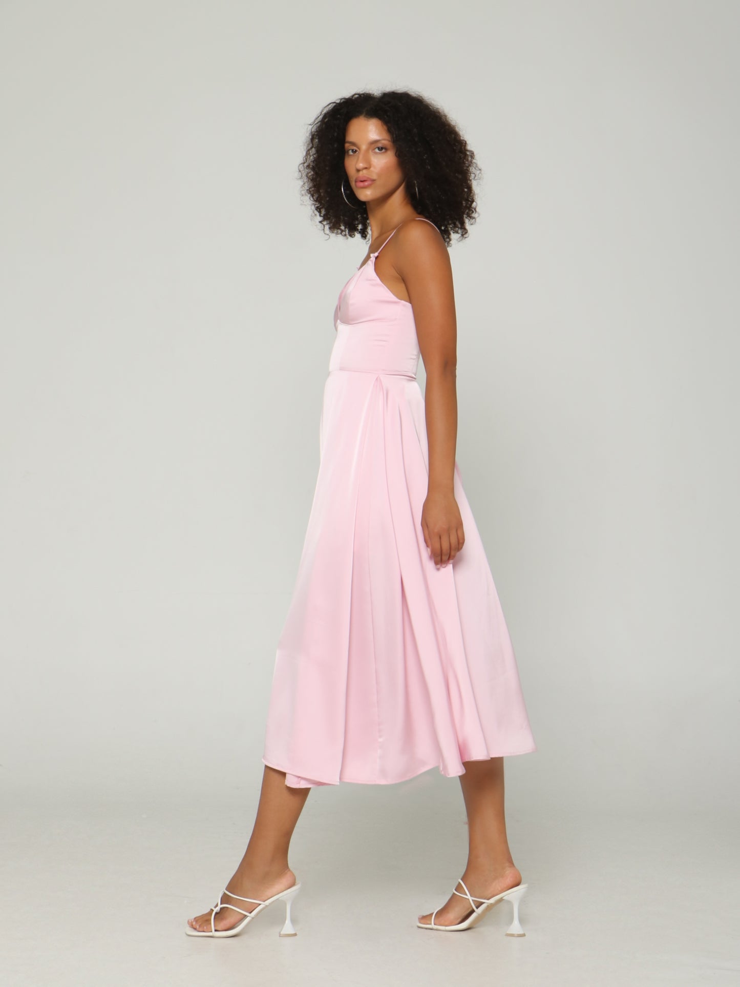 BLUSH BLOOM SLIP DRESS