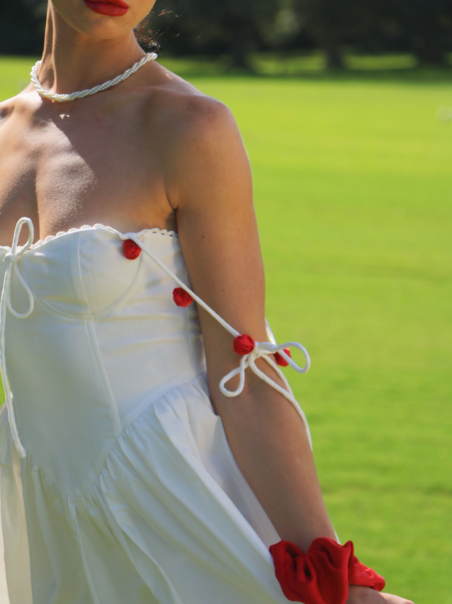 ROSY MILK MINI DRESS