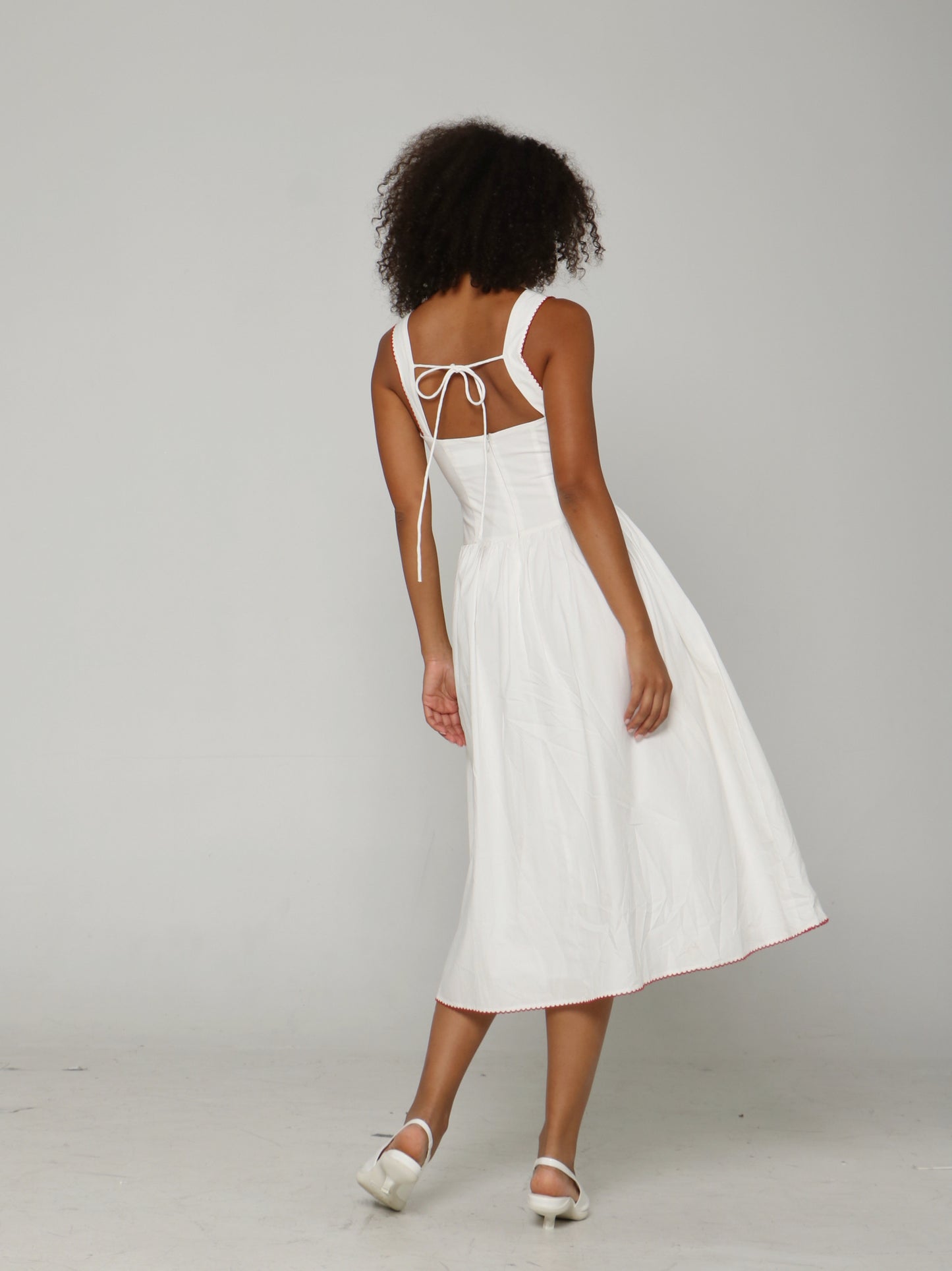 BELLE ROSE MIDI DRESS
