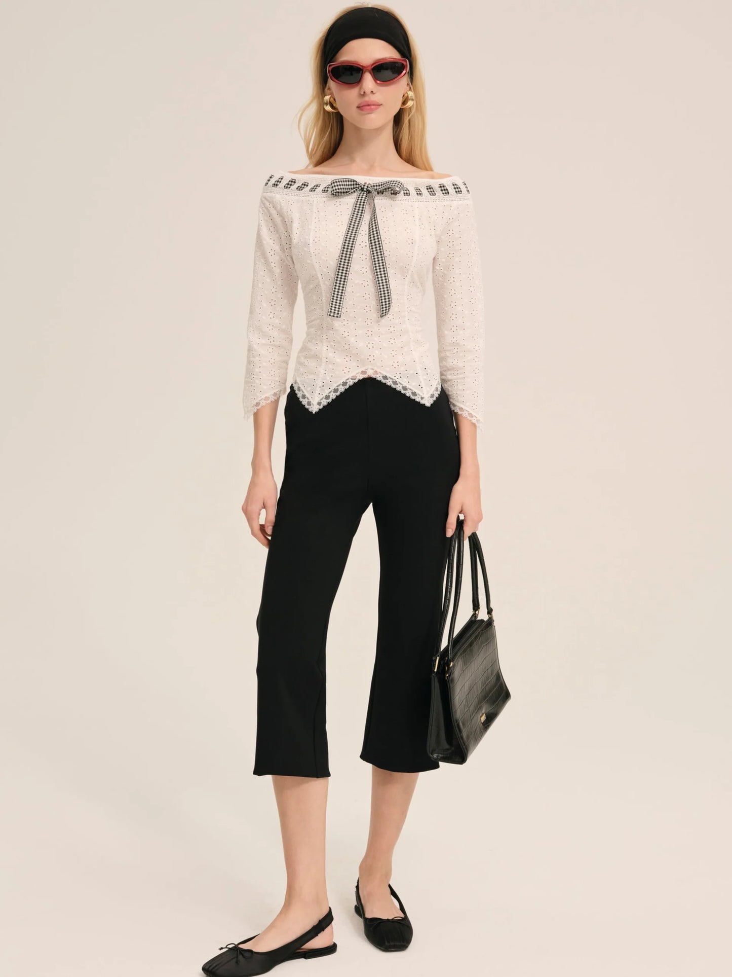 ROSIE RIBBON TOP