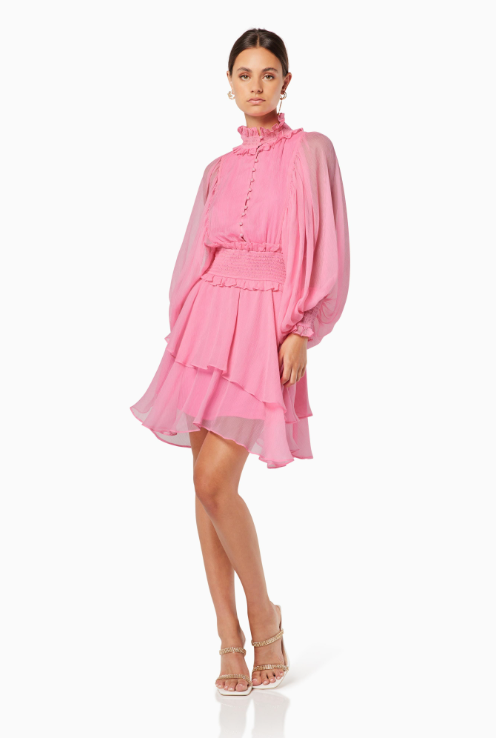 Dora ruffle dress clearance