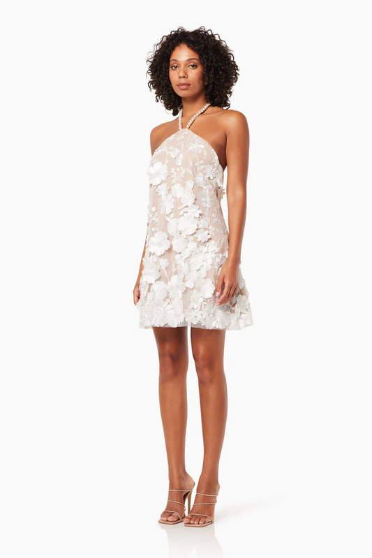 Callista Floral 3D Mini Dress