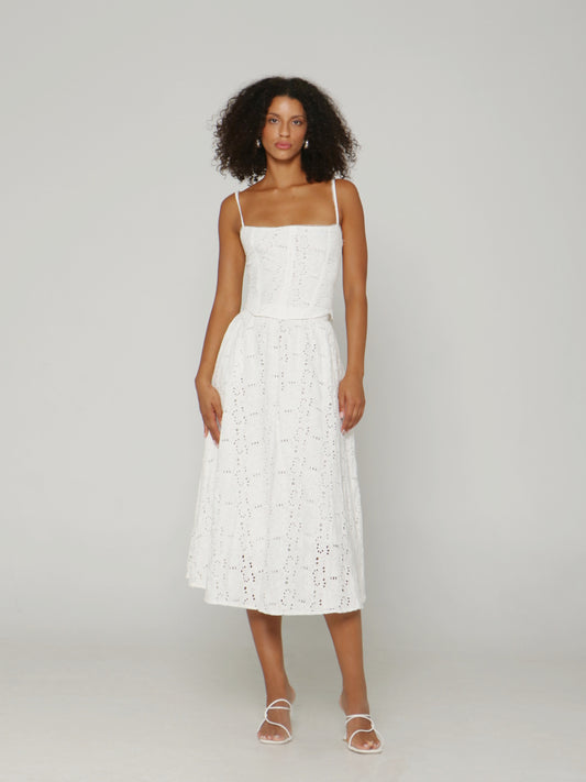 DAISY BRODERIE SET