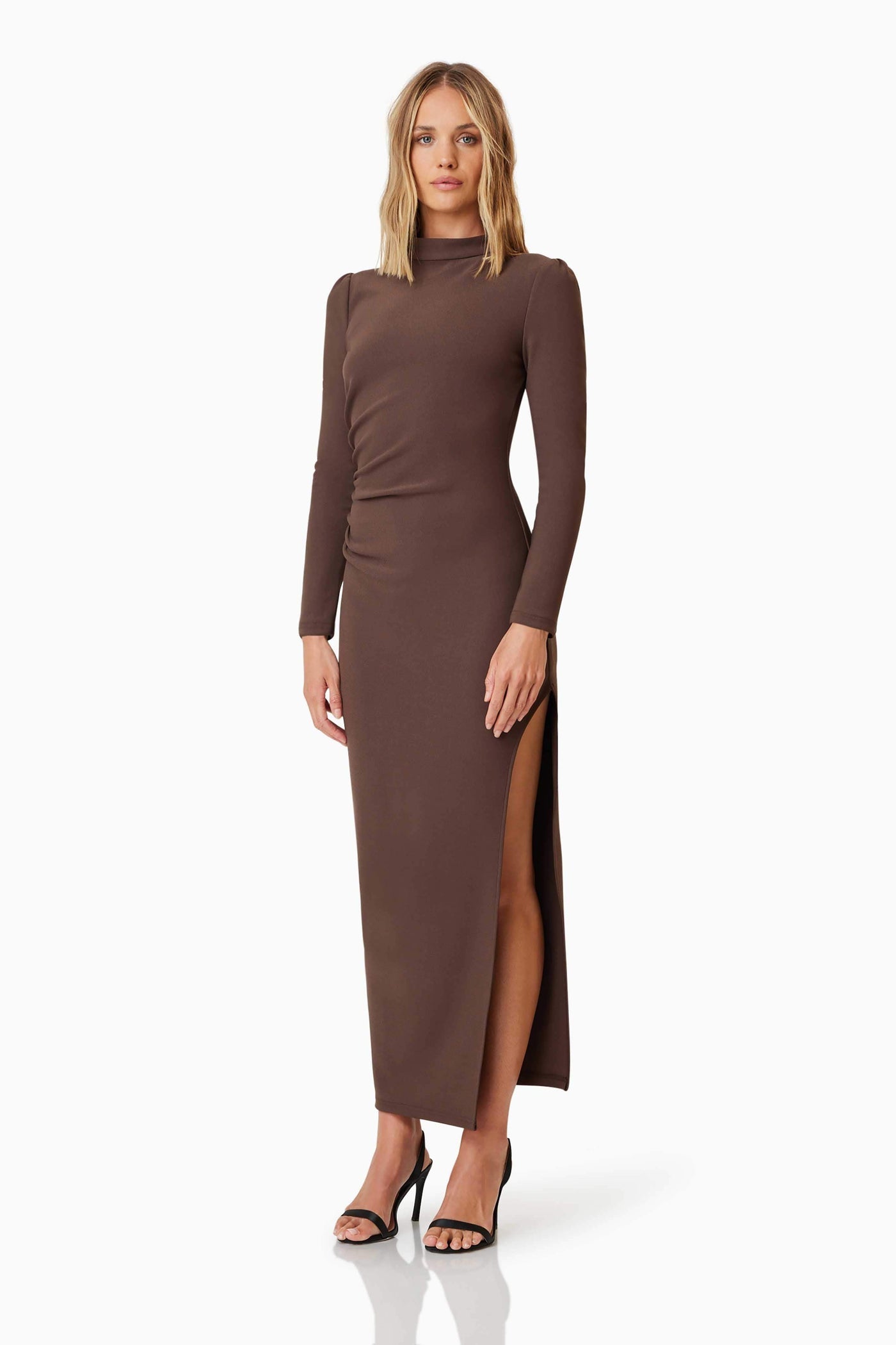 NOLA LONG SLEEVE MAXI DRESS
