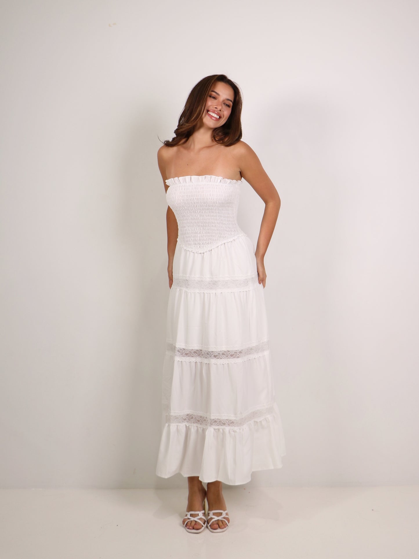 FLORINA LACE MAXI DRESS