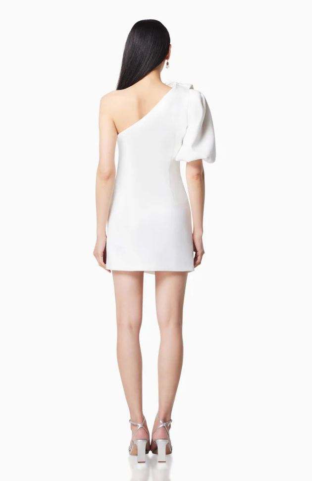 MARSEILLES 3D BOW MINI DRESS