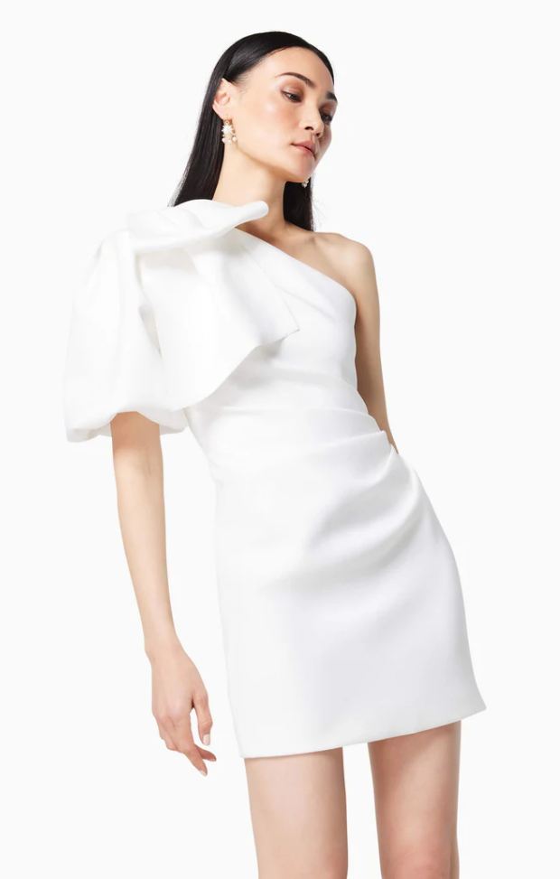 MARSEILLES 3D BOW MINI DRESS