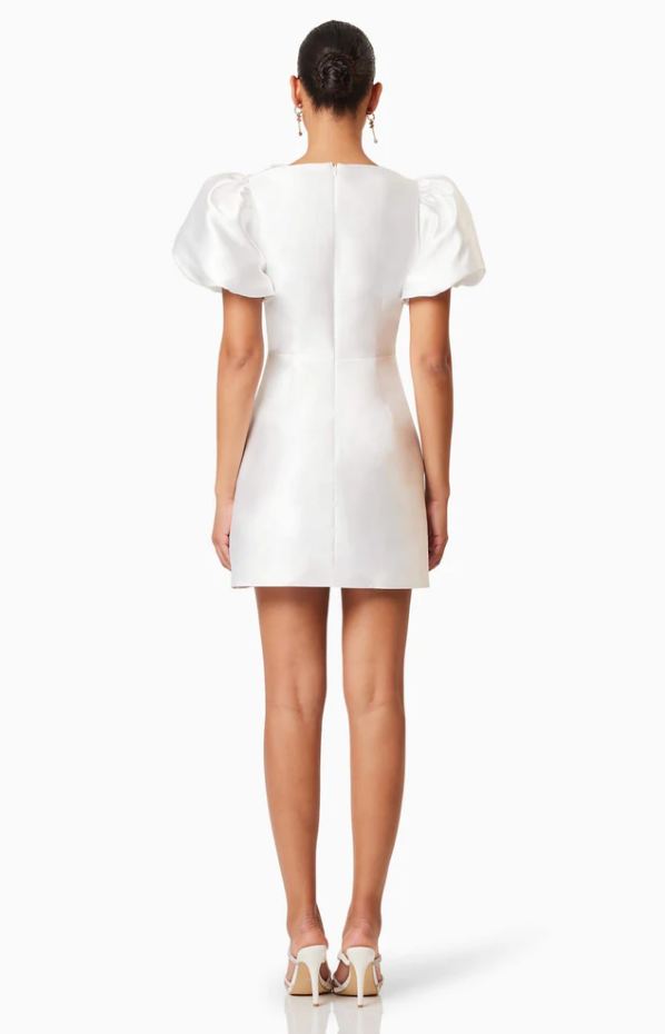 OLEANDER MINI PUFF SLEEVE DRESS