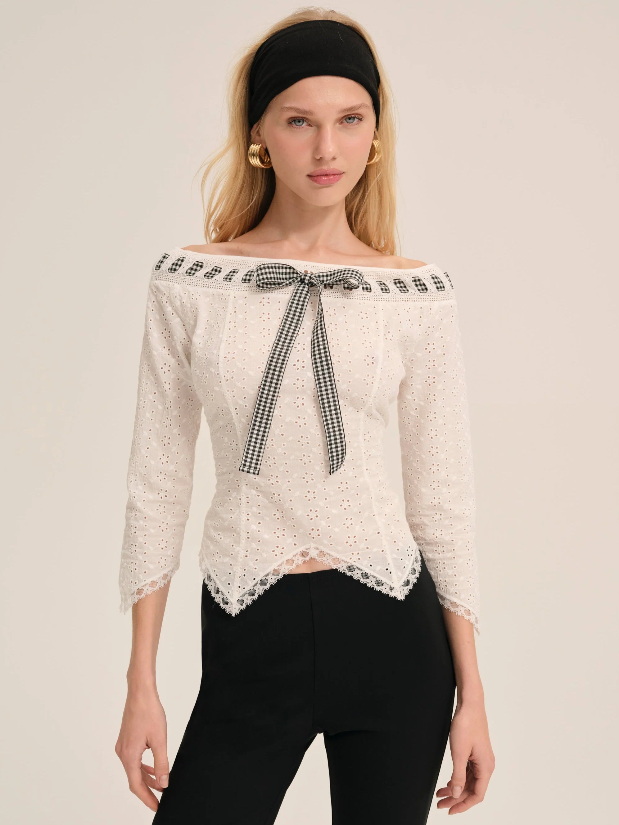 ROSIE RIBBON TOP – olastage.com